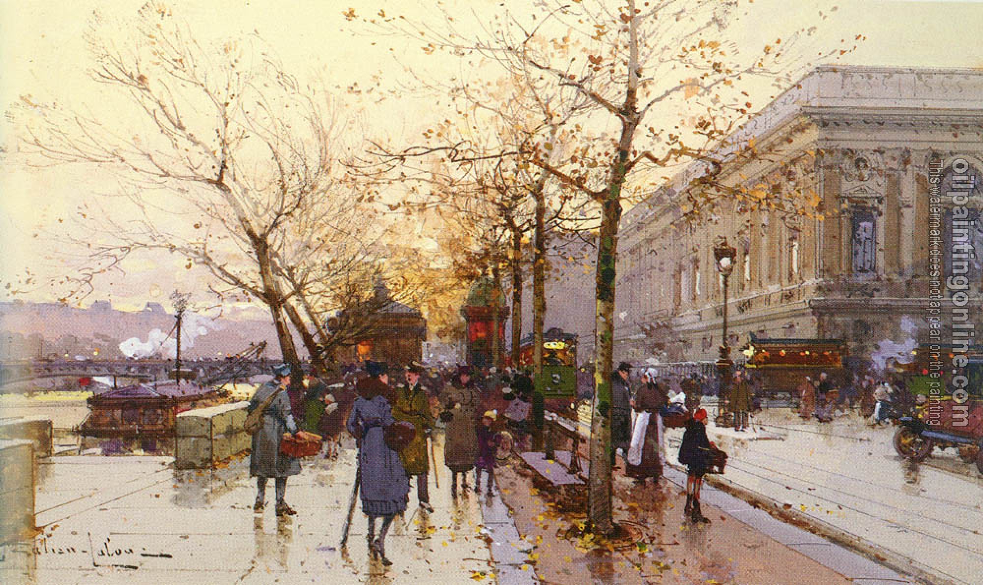 Eugene Galien-Laloue - LES QUAIS DE PARIS